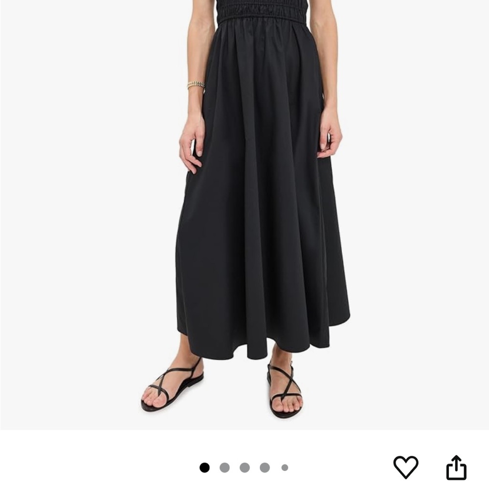 Elegant Black Maxi Skirt